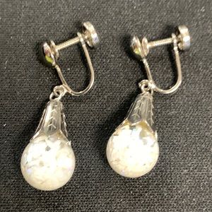 Vintage Sterling Silver 925 Earrings